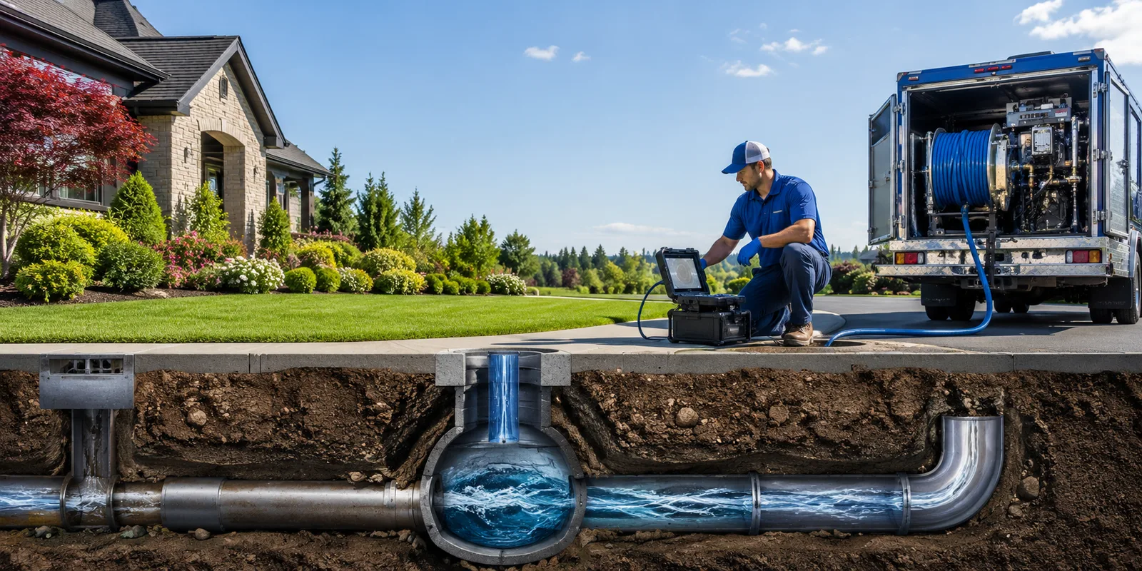Drainage restoration information for Roseville, OH